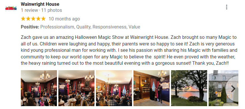 WAinwrit House Review of Zach